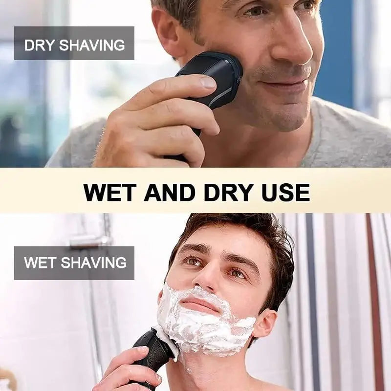 3-in-1 Electric Razor for Men | Rotary Shaver, Trimmer & Nose Hair Trimmer