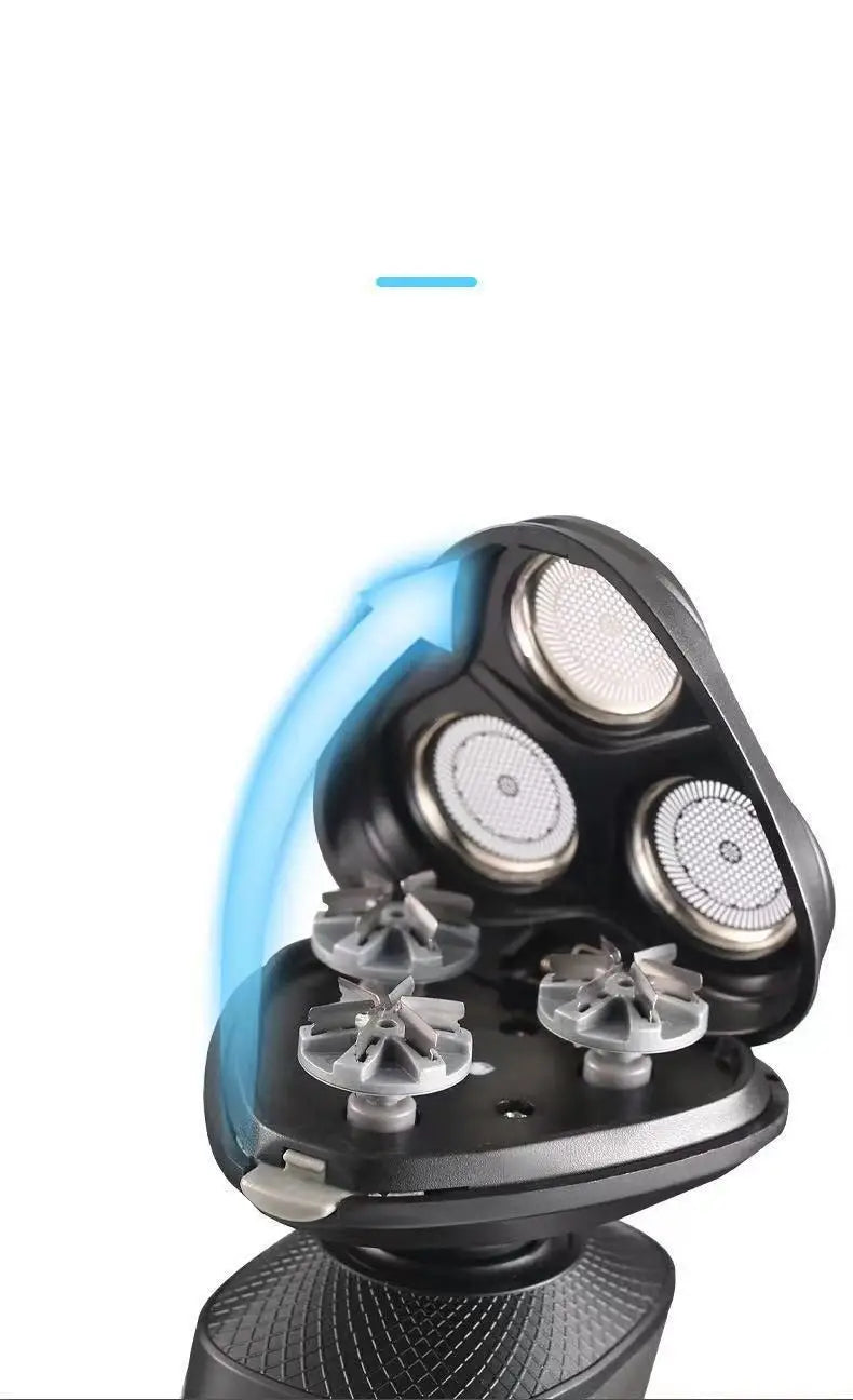 3-in-1 Electric Razor for Men | Rotary Shaver, Trimmer & Nose Hair Trimmer