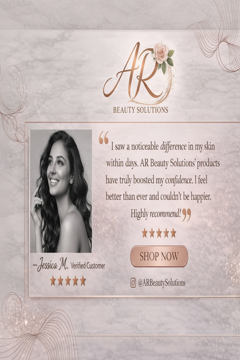 AR Beauty Solutions Testimonial - Portrait Crop
